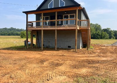 Site Cleanup & grading after new residential build